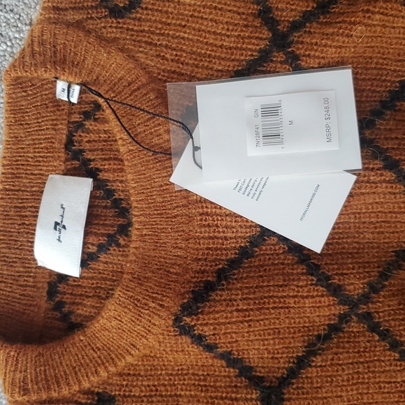 7 for all mankind sweater, NWT - Picture 2 of 4